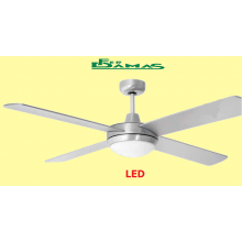 VENTILATORE A SOFFITTO CON LUCE LED MODELLO "ST. BARTH LED" 